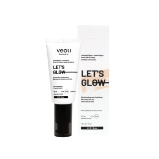 Veoli botanica Brightening & Moisturizing BB Cream for Dry & Normal Skin 2.5 N Beige LET'S GLOW