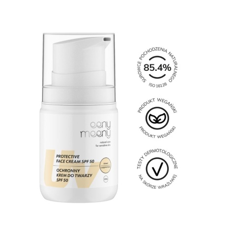 eeny meeny Ochronny krem do twarzy UVA UVB SPF 50 50 ml
